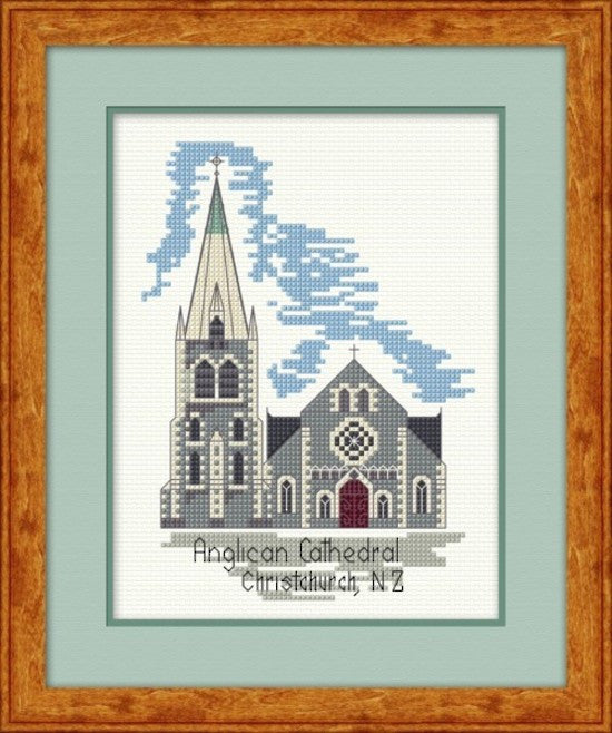CraftCo Cross-stitch kit - Historic Christchurch - Anglican Cathedral