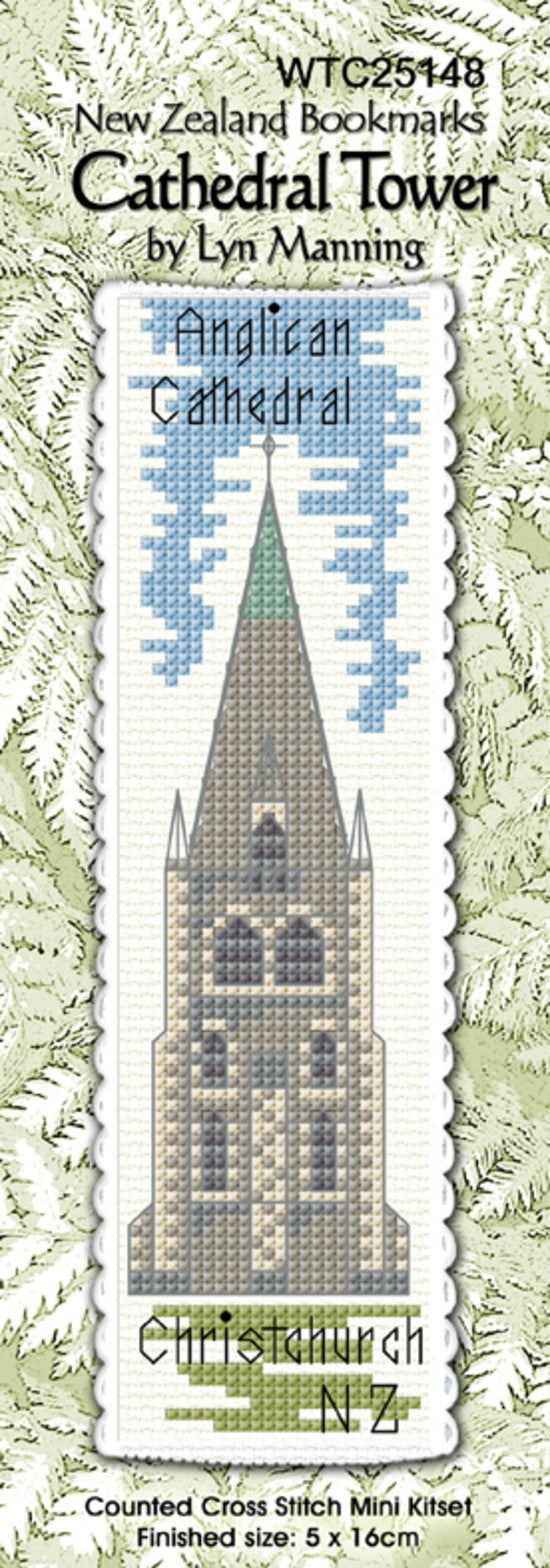 CraftCo Cross-stitch bookmark kit - Cathedral Tower