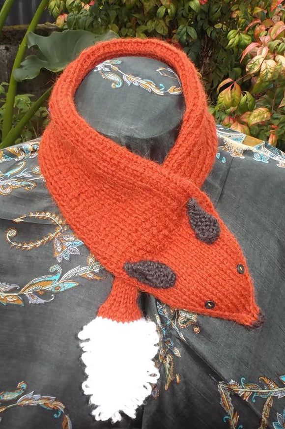 Hill and Benz Patterns - Foxy Tippet Scarf