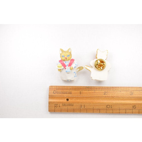 Beatrix Potter Pins - Peter Rabbit, Mrs. Ribby, Hunca Munca & Jemina Puddleduck