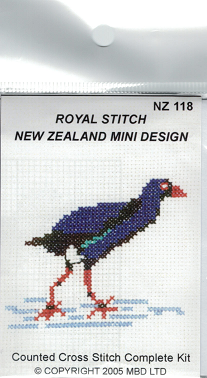 Royal Stitch Cross-stitch kit - Pukeko