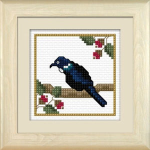 CraftCo Cross-stitch kit - Tui, the Parsons Bird