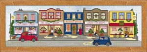 CraftCo Cross-stitch kit - Christmas Eve in Kiwi Town