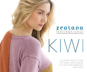 Zealana Kiwi - 8 patterns in 4-ply cotton-blend yarn