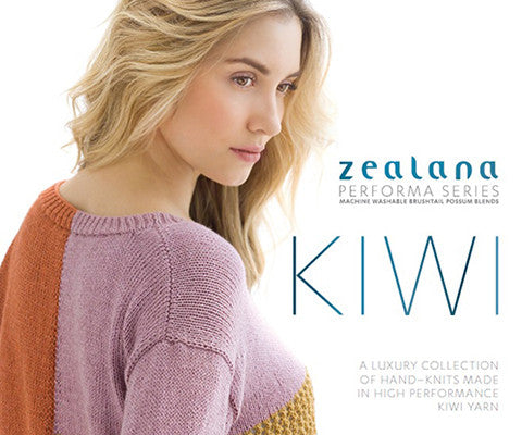 Zealana Kiwi - 8 patterns in 4-ply cotton-blend yarn